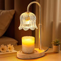 Electric Candle Warmer Lamp with Timer - Flame-Free 4-Level Dimming, Height Adjustable Gifts for Mom Women Friend, product