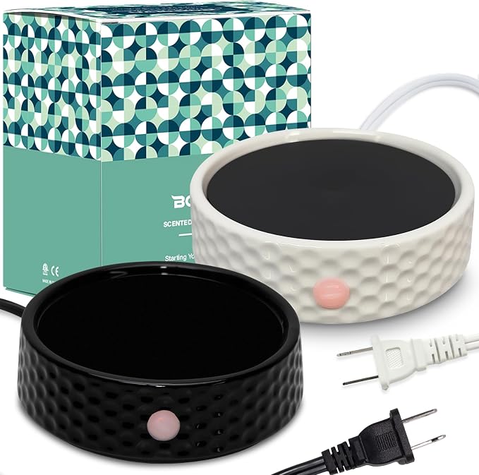 Electric Large Candle Warmer Plate - Ceramic Candle Wax Warmers for Jar Candles, product image