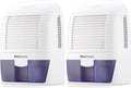 Electric Mini Dehumidifier, 2200 Cubic Feet (250 sq ft), Compact and Portable for High Humidity in Home, Kitchen, Bedroom