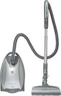 Elite 21814 Pet Friendly CrossOver Lightweight Bagged HEPA Canister Vacuum with Pet PowerMate, Extended Telescoping Wand