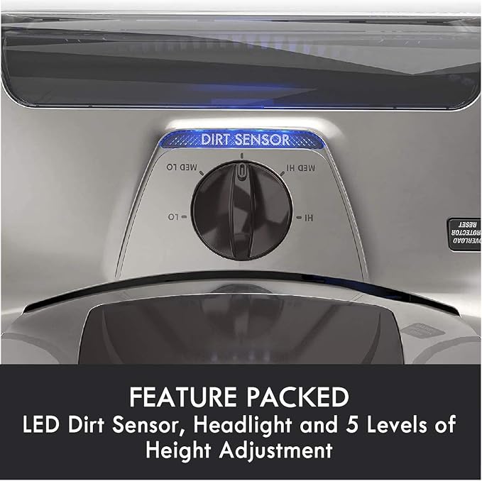 Elite 31150 Pet Friendly Bagged Upright Beltless Vacuum w/Pet Handi-Mate, Triple HEPA, 3D Inducer Motor, Telescoping Wand