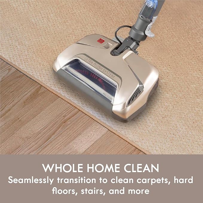 Elite 81714 Pet Friendly Ultra Plush Lightweight Bagged Canister Vacuum with Pet PowerMate, HEPA, Extended Telescoping Wand