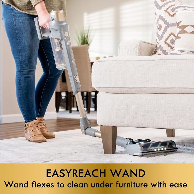Elite DS4095.01 CSV Max Upgrade Brushless Cordless Stick Vacuum with EasyReach Wand, HEPA Filter & LED Headlight, Converts to