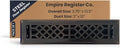 Decorative Air Vent Covers - 2x12 inch, Antique Style Design, Oil Rubbed Bronze Finish, Heavy Duty