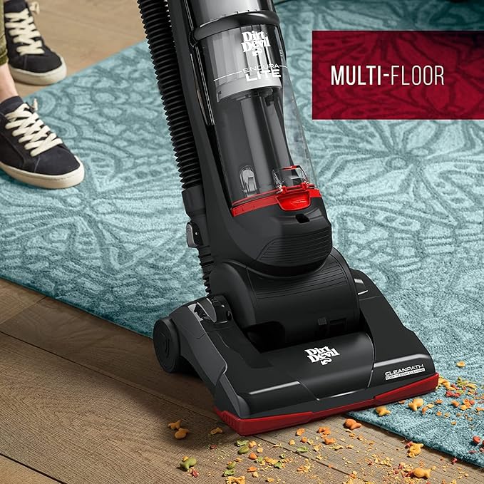 Endura Lite Upright Bagless Vacuum Cleaner for Carpet and Hard Floor, Powerful, Lightweight, Corded Vacuum Cleaners for Home