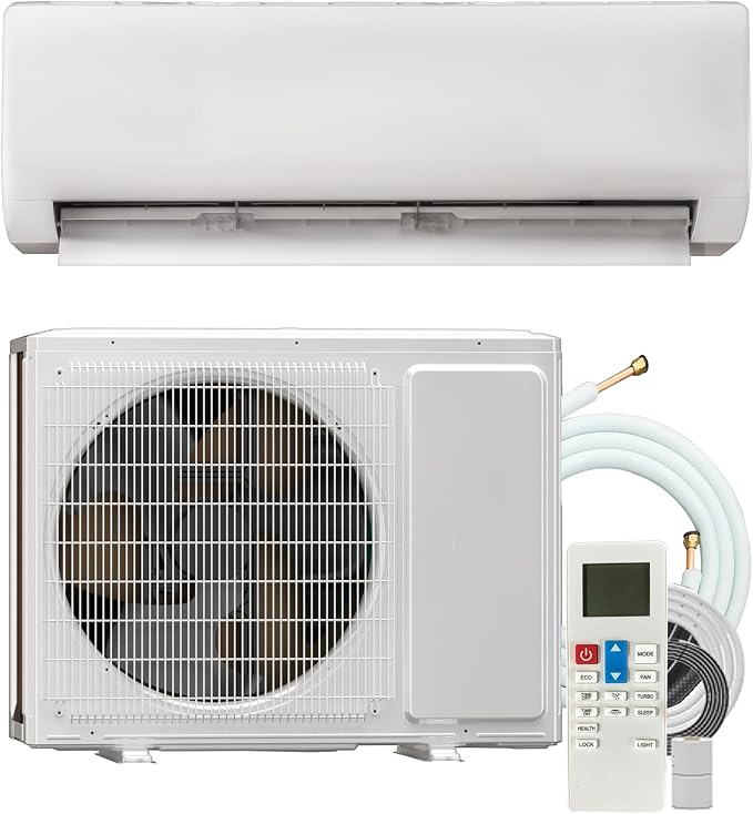 Energy-Efficient 230 V Mini Split Air Conditioner Inverter Heat Pump - 18000 BTU, product image