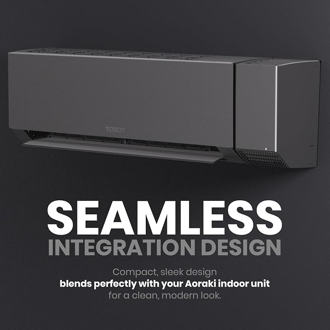 Energy Recovery Ventilation Fan, ERV Fresh Air Exchange Accessory, Only Compatible with Aoraki Mini-Split Air Conditioner, 18