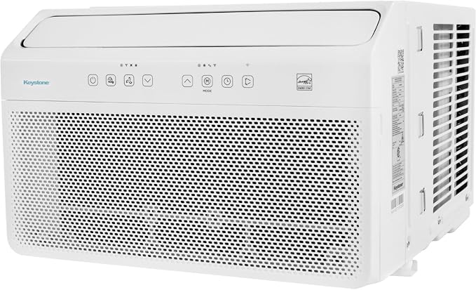 Energy Star 8,000 BTU Window Mounted Inverter Air Conditioner with Quiet, High Efficiency Operation and Remote, Window AC
