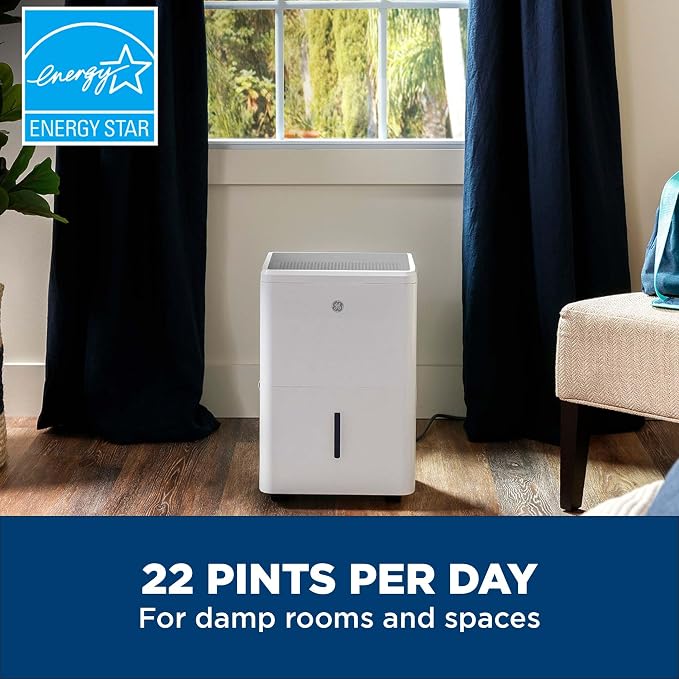 Energy Star Portable Dehumidifier for Basement, Bedroom, Bathroom, Closet or Small Rooms up to 1500 Sq Ft, alternate product