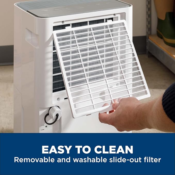 Energy Star Portable Dehumidifier for Basement, Bedroom, Bathroom, Closet or Small Rooms up to 1500 Sq Ft, alternate product