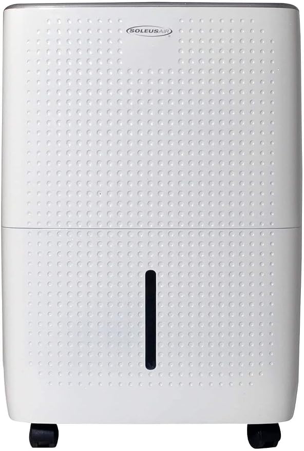 Energy Star Rated 1,800 SqFt., 25 Pint Dehumidifier With Mirage Display and Tri-Pat Safety Technology (25 Pint), White