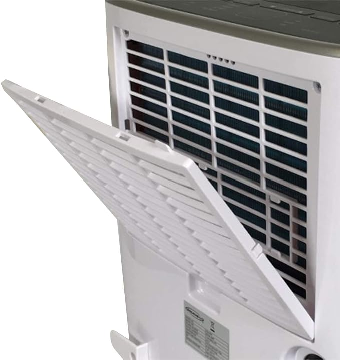Energy Star Rated 1,800 SqFt., 25 Pint Dehumidifier With Mirage Display and Tri-Pat Safety Technology (25 Pint), White