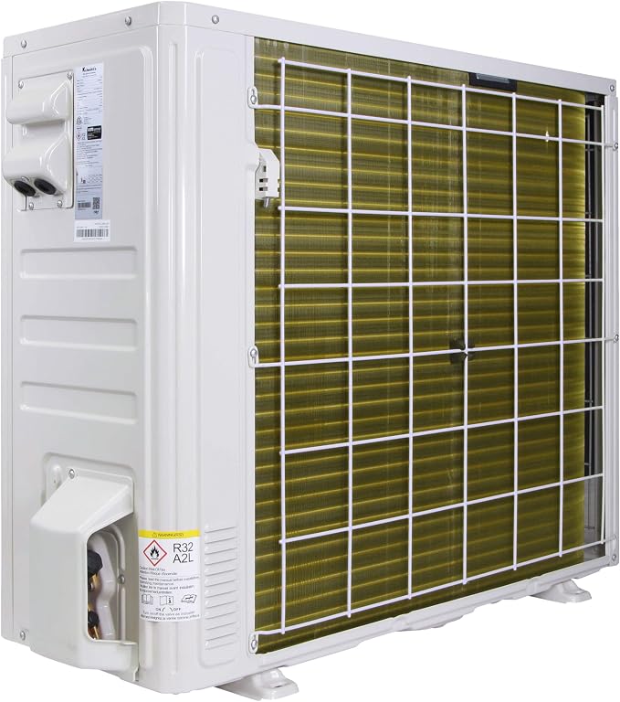 Entrada 36,000 BTU 17 SEER2 Wall Mounted Ductless Mini-Split Heat Pump Air Conditioner with 16 Ft. Installation Kit & Wall