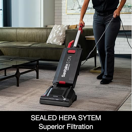 EON QuietClean Commercial Upright Vacuum, SC5500B, alternate product view 3