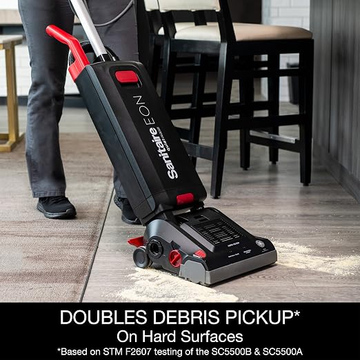 EON QuietClean Commercial Upright Vacuum, SC5500B, alternate product view 4