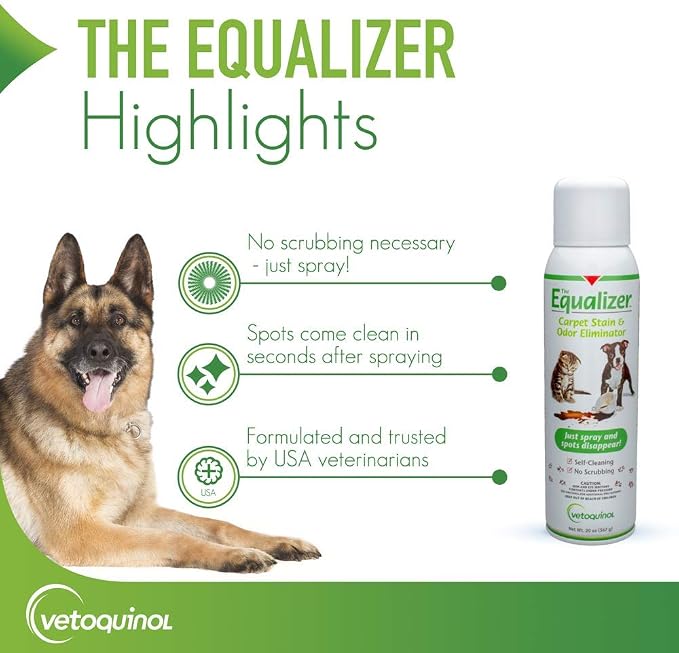 Equalizer Pet Carpet Cleaner, Stain Remover & Odor Eliminator, Carpet Spot Cleaner, 20oz, alternate product view 2