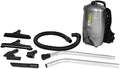 Ergo Pro Backpack Vacuum Cleaner, 8-Quart HEPA Filtration, 1400W Motor, 106 CFM Suction, Lightweight & Quiet 72 dB, Includes