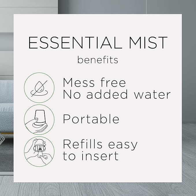 Essential Mist Refill, 3ct, Brown Sugar & Vanilla, Fall Scent, Essential Oils, Air Freshener, alternate product view 5