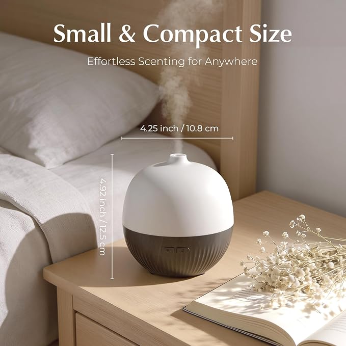 Essential Oil Diffuser, 100ml Aromatherapy Diffuser with Mood Light, Ultrasonic Oil Diffusers for Home, alternate product