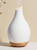 Essential Oil Diffuser, 150ml Ceramic Diffuser Handcrafted Stone Aromatherapy Diffusers Ultrasonic Cool Mist Humidifier