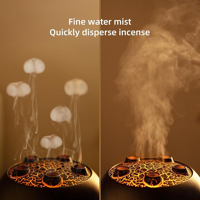 Essential Oil Diffuser 250ML,Jellyfish Diffuser Air Humidifiers Sound Pickup Ultrasonic Aromatherapy Diffuser Remote Control