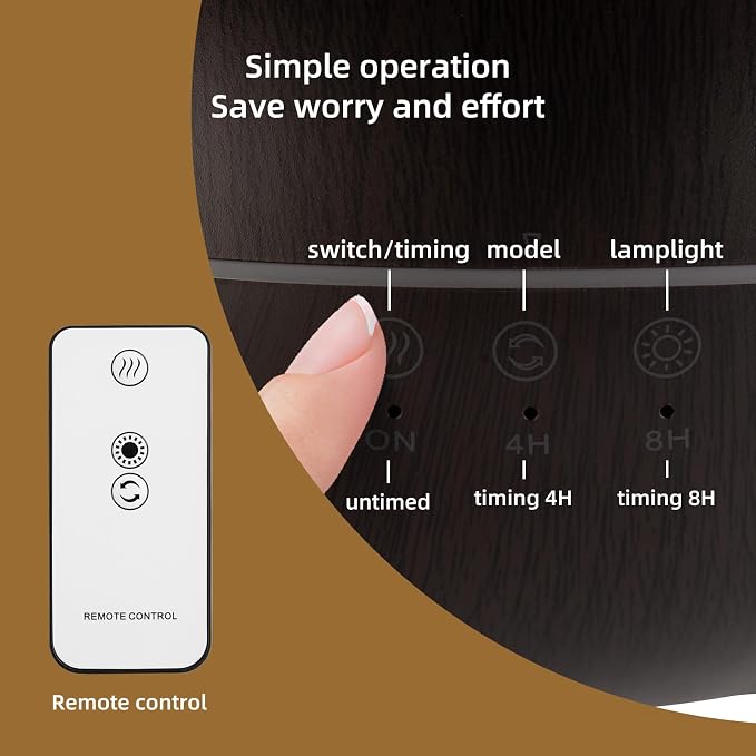 Essential Oil Diffuser 250ML,Jellyfish Diffuser Air Humidifiers Sound Pickup Ultrasonic Aromatherapy Diffuser Remote Control