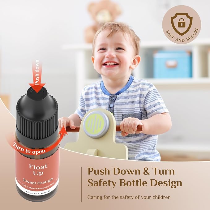 Essential Oil Diffuser 700ml, Ultrasonic Aromatherapy Humidifier with Top 6 Essential Oils Set, 7 LED Colors, Timer &