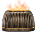 Essential Oil Diffuser, Flame Effect Aromatherapy Diffuser with 7-Color LED Lights & Auto Shut-Off, Ultrasonic Diffusers for