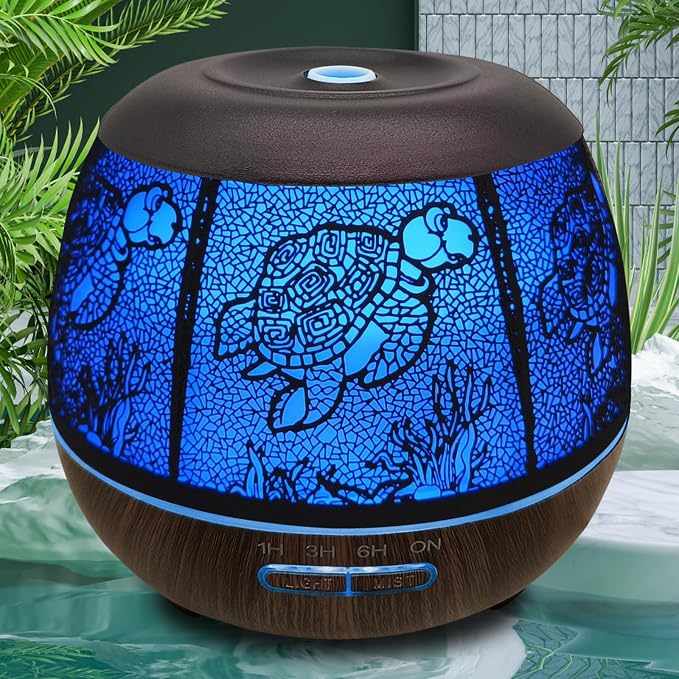 Essential Oil Diffuser for Home,500ML Aromatherapy Diffusers for Essential Oils Large Room with Cool Mist Humidifiers for