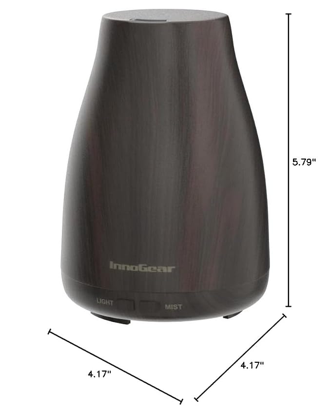 Essential Oil Diffuser with Oils, 100ml Aromatherapy Diffuser with 6 Essential Oils Set, Aroma Cool Mist Humidifier Gift Set