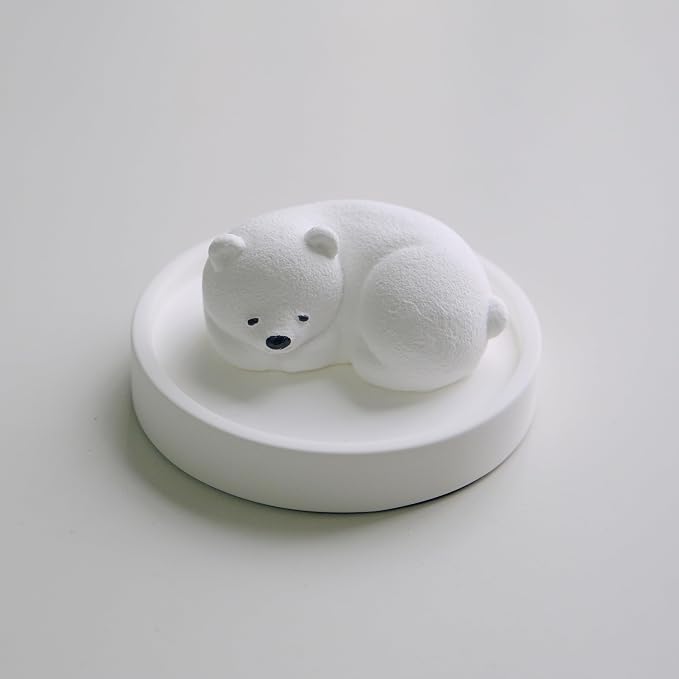 Essential Oil Passive Flower Diffuser -Non-Electric Peony Flower Porcelain Aromatherapy Diffusers for Small Mini Room, Desk
