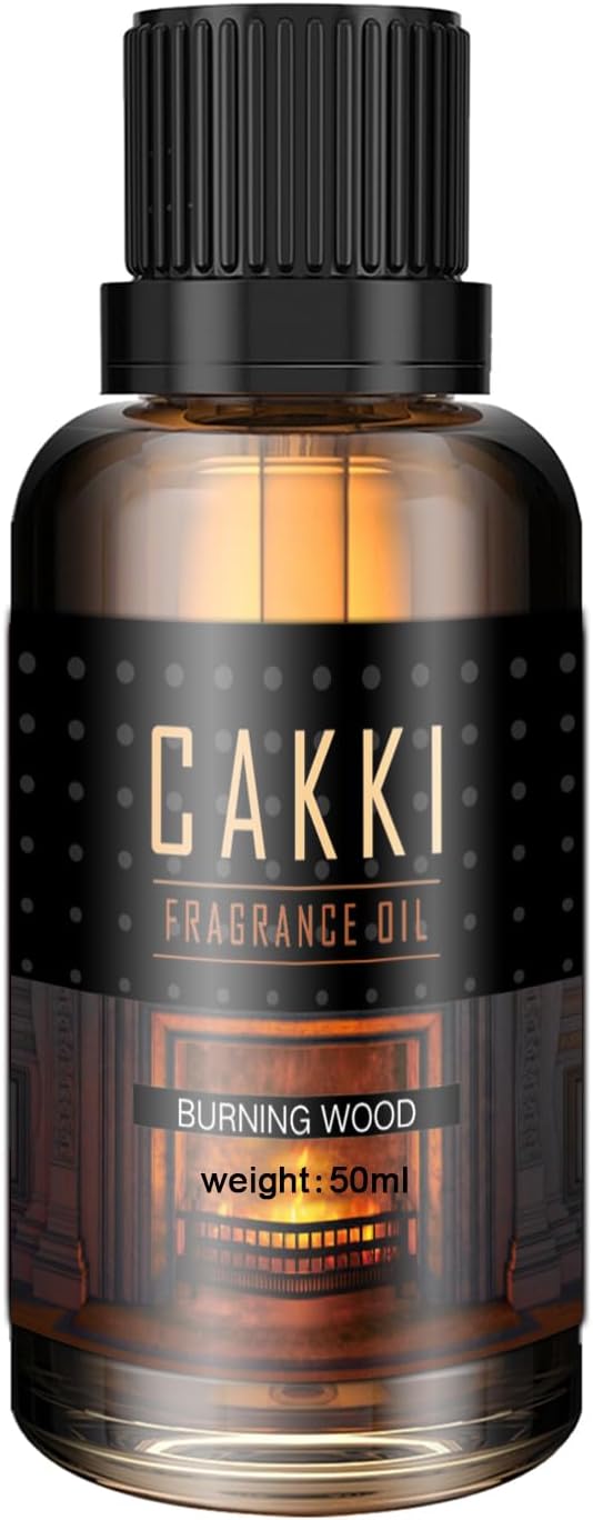 Essential Oils for Diffusers for Home, Scent-Burning Wood, Single Large Size 50ml, Fragrance Oils, for Candle Making, product