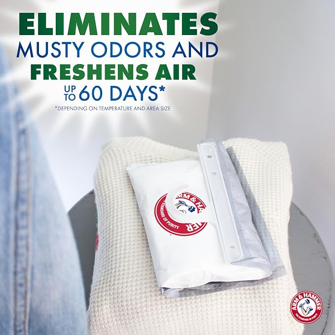 Essentials Hanging Moisture Absorber and Odor Eliminator, 17.5 oz., 3 Pack, Linen Fresh, alternate product view 2