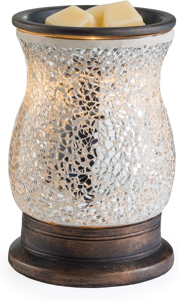 ETC. Illumination Fragrance Warmer- Light-Up Warmer for Warming Scented Candle Wax Melts and Tarts or to Freshen Room