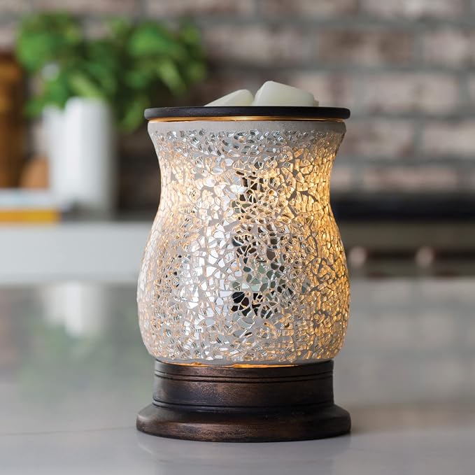 ETC. Illumination Fragrance Warmer- Light-Up Warmer for Warming Scented Candle Wax Melts and Tarts or to Freshen Room