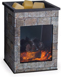 ETC. Illumination Fragrance Warmer- Light-Up Warmer for Warming Scented Candle Wax Melts and Tarts or to Freshen Room, Grey