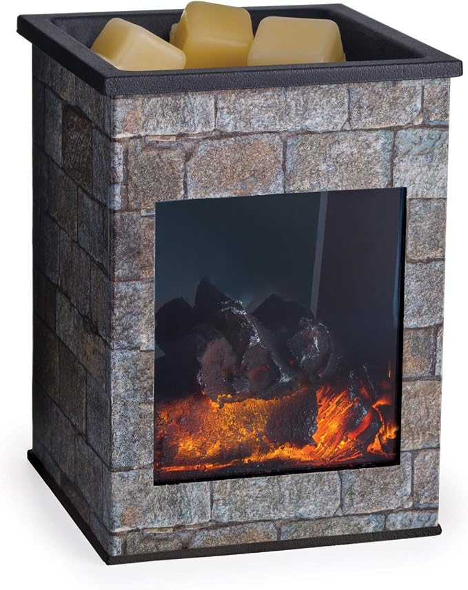ETC. Illumination Fragrance Warmer- Light-Up Warmer for Warming Scented Candle Wax Melts and Tarts or to Freshen Room, Grey