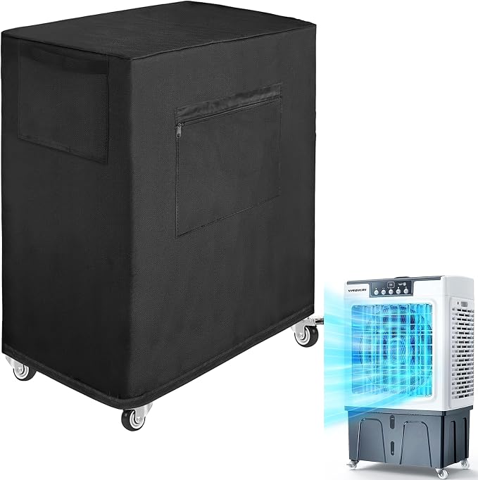 Evaporative Air Cooler Cover for 2100 CFM Portable Air Cooler,Waterproof Dustproof Swamp Air Cooler Air Conditioner