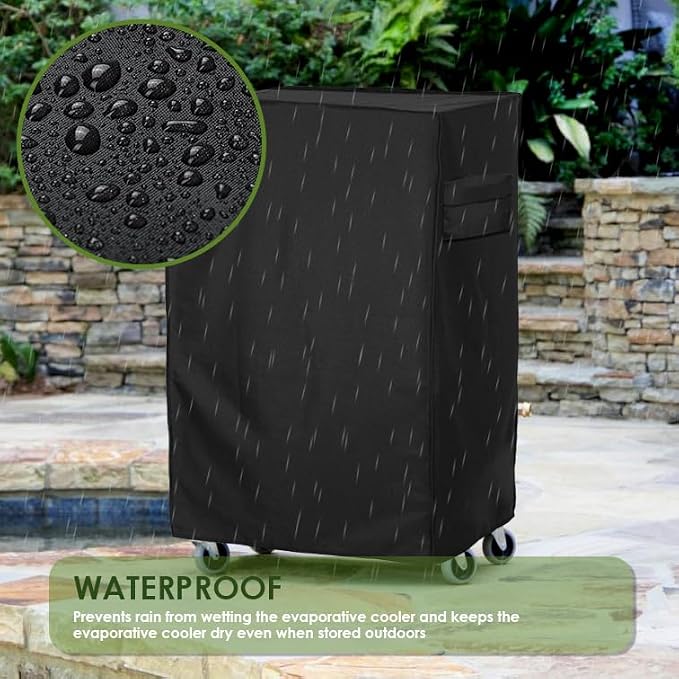 Evaporative Cooler Cover Compatible with MC26A Evaporative Cooler Waterproof Swamp Cooler Cover Protection for