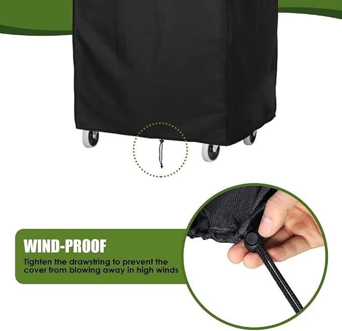 Evaporative Cooler Cover Compatible with MC26A Evaporative Cooler Waterproof Swamp Cooler Cover Protection for