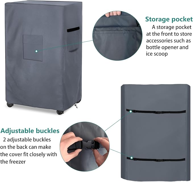 Evaporative Cooler Cover for MC37M MC37V Evaporative Cooler,Outdoor Heavy Duty 600D Waterproof Swamp Cooler