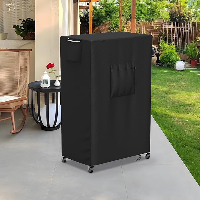Evaporative Cooler Cover for MC61M/MC61V 5300CFM,Outdoor Heavy Duty Waterproof Swamp Cooler Covers for AC Unit