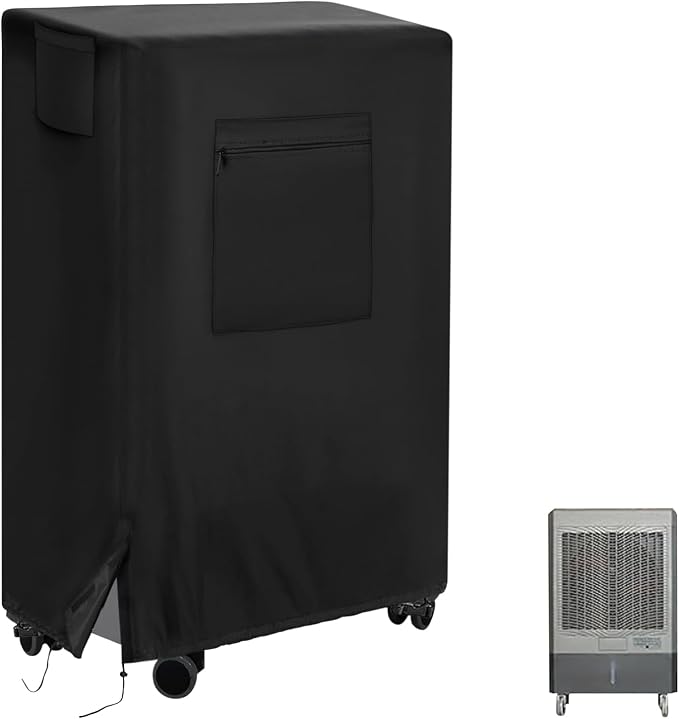 Evaporative Cooler Cover for MC61V/ 5300 CFM MC61M Portable Evaporative Cooler, Waterproof Swamp Cooler Cover
