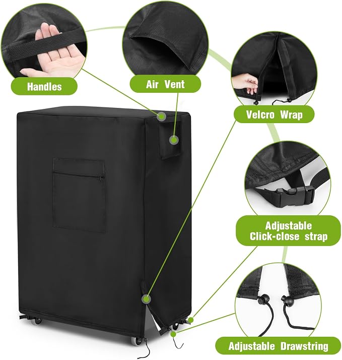 Evaporative Cooler Cover for MC91/ MC92V/M350 11,000 CFM Portable Evaporative Cooler, Waterproof Swamp Air Cooler