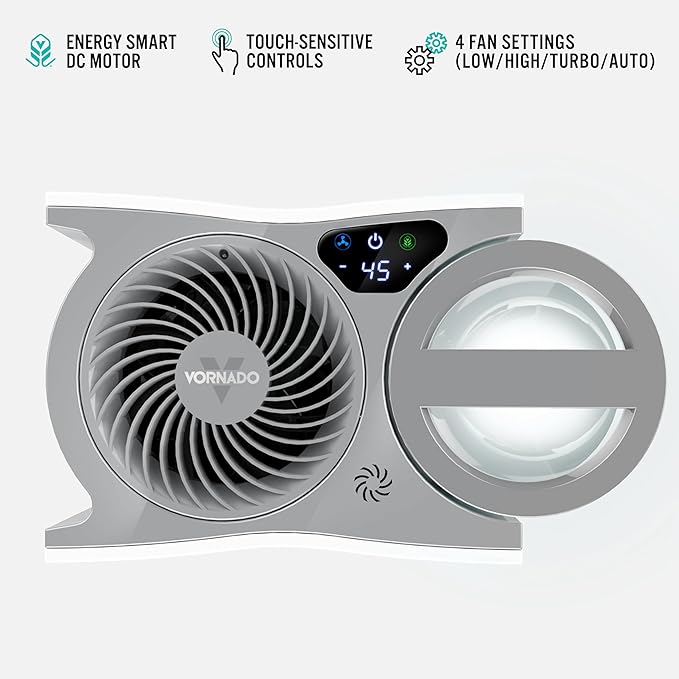 EVDC300 Energy Smart Evaporative Humidifier with Automatic Shut-off, 1 Gallon Capacity, LED Display, White, alternate product