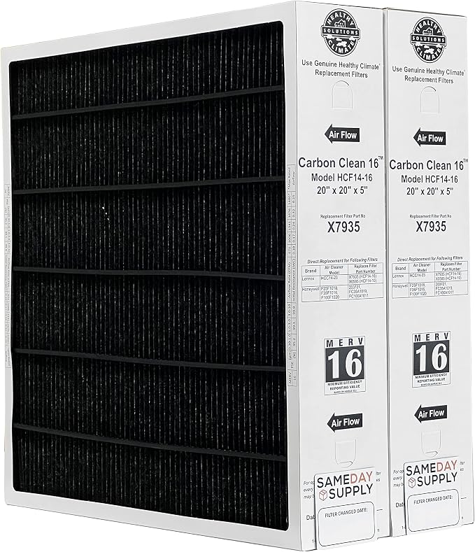 everyday comfort Climate X7935 20x20x5 everyday comfort Climate Carbon-Clean MERV 16 Filter Bundle with Same Day, product