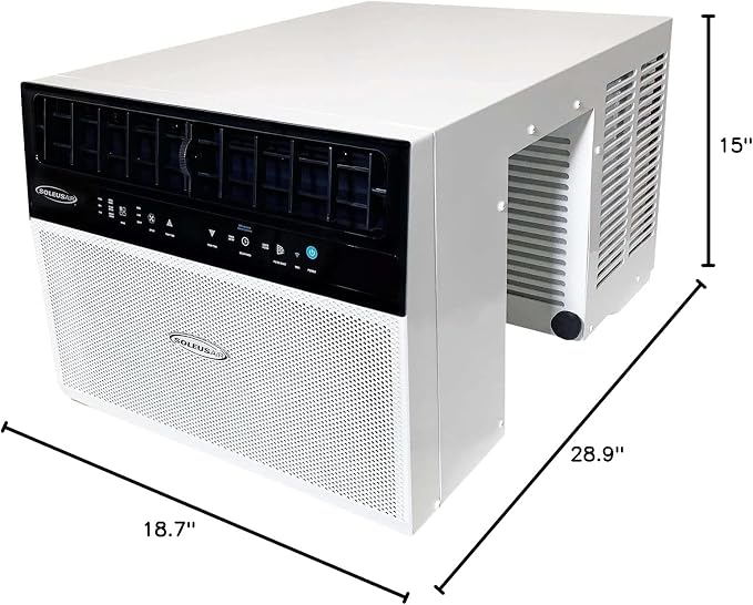 Exclusive 8,000 BTU With WiFi Over the Sill Air Conditioner, Class of its Own for Safety and Whisper Quiet, Along with