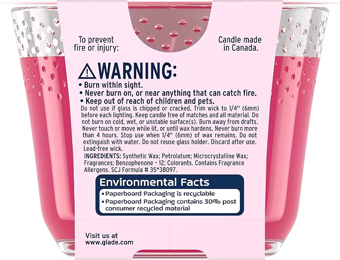 Exotic Tropical Blossoms 3-Wick Air Freshener Candle, Infused with Essential Oils, 6.8 Oz, 3 Count 3 Count 6.8 Oz, alternate