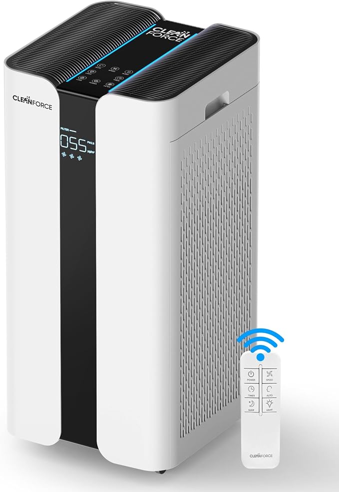 Extra Large Air Purifier for Home Large Room,H13 HEPA Air Purifier with Carbon,Covers 3000ft2, product image