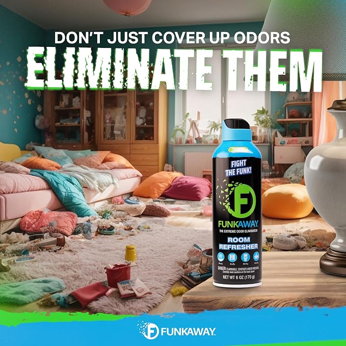 Extreme Odor Eliminating Room Refresher AeroSpray, 6 oz., Odor Eliminating Room Spray Removes Musty, Stuffy, alternate